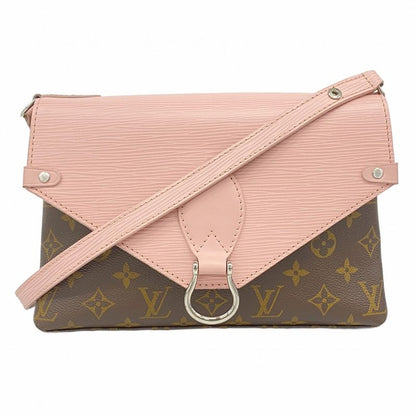 Louis Vuitton Shoulder Bag Monogram Epi San Michele M44033 Brown Rose Ballerine