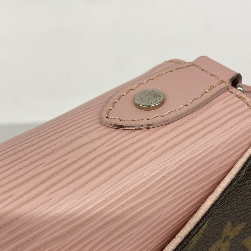 Louis Vuitton Shoulder Bag Monogram Epi San Michele M44033 Brown Rose Ballerine