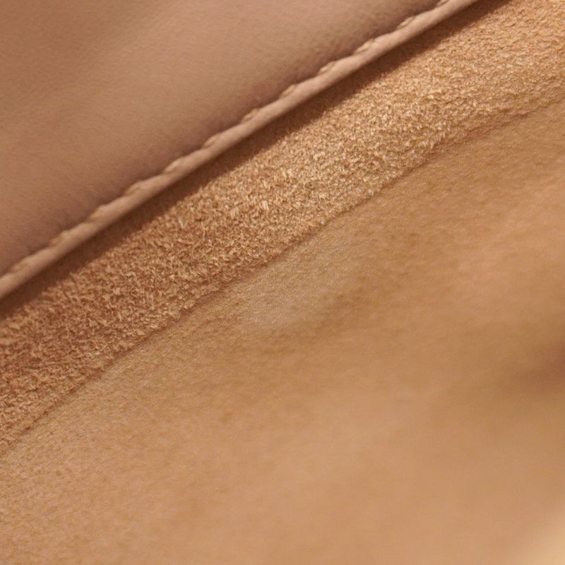 Christian Dior Handbag Canage Lady Dior Leather Pink Chien Pan Gold Hardware