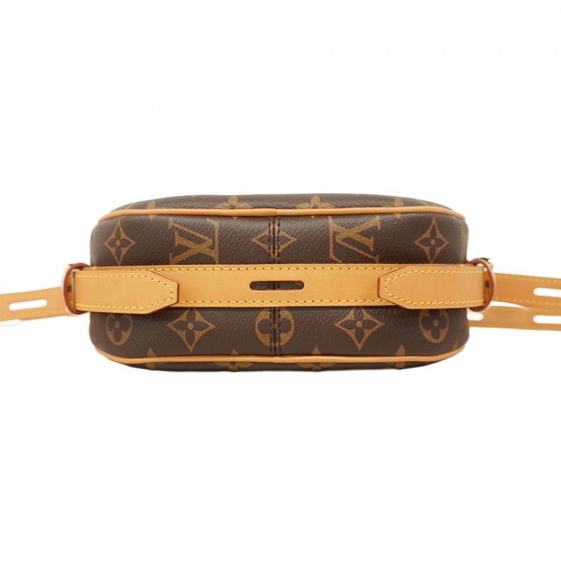 Louis Vuitton Shoulder Bag Monogram Bois Chapeau Soup MM M45647 Brown Women's