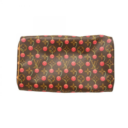 Louis Vuitton Handbag Monogram Cherry Takashi Murakami Speedy 25 M95009 Brown