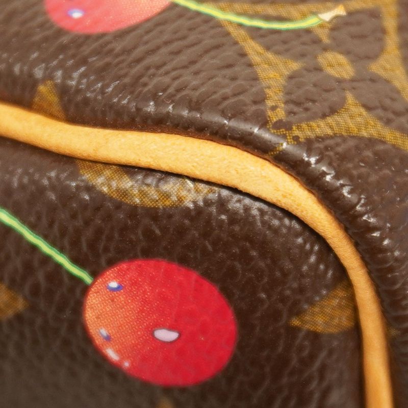 Louis Vuitton Handbag Monogram Cherry Takashi Murakami Speedy 25 M95009 Brown