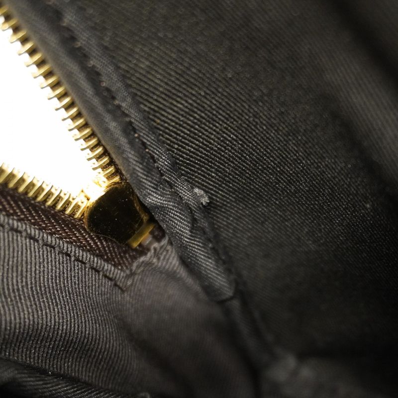 Louis Vuitton Shoulder Bag Monogram Stripe NIGO Double Phone Pouch M81005 Brown