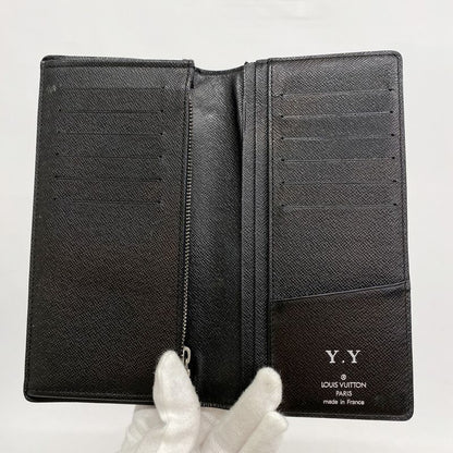 Louis Vuitton Long Wallet Damier Graphite Formerly Shape Portefeuille Brazza