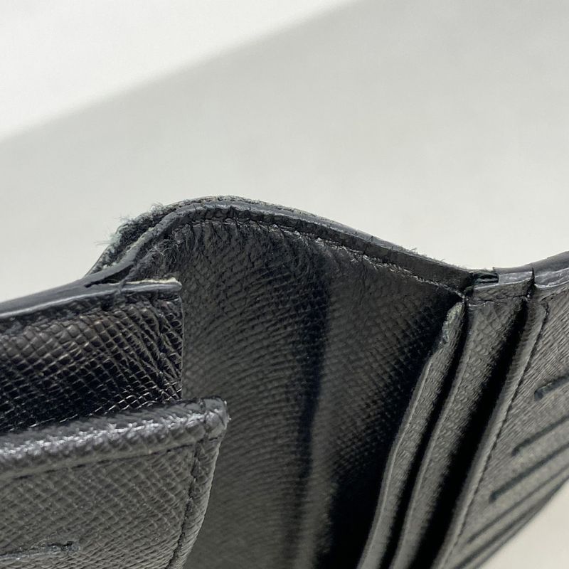 Louis Vuitton Long Wallet Damier Graphite Formerly Shape Portefeuille Brazza