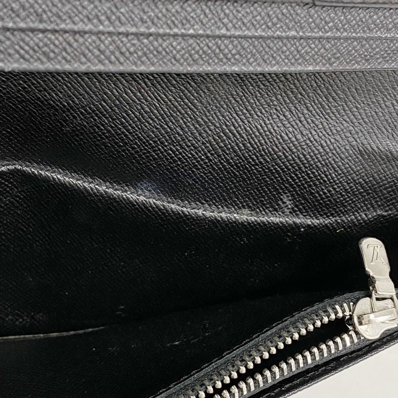 Louis Vuitton Long Wallet Damier Graphite Formerly Shape Portefeuille Brazza