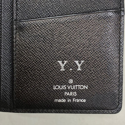Louis Vuitton Long Wallet Damier Graphite Formerly Shape Portefeuille Brazza