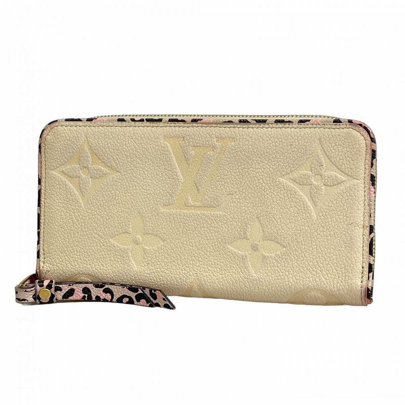 Louis Vuitton Long Wallet Monogram/empreinte Wild At Heart Zippy Wallet M80685