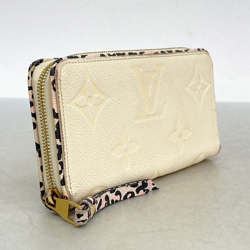 Louis Vuitton Long Wallet Monogram/empreinte Wild At Heart Zippy Wallet M80685