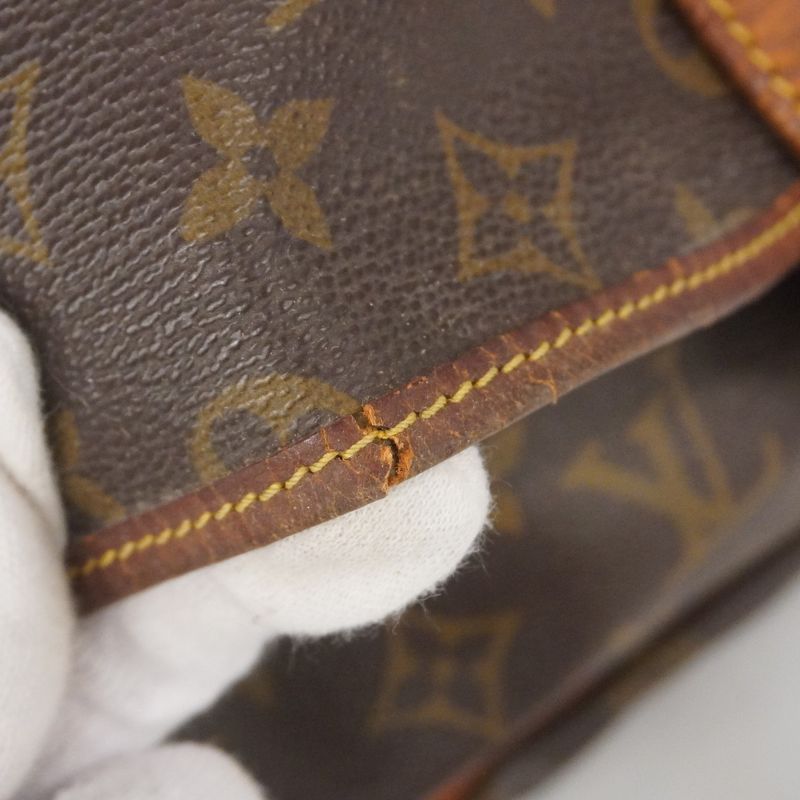 Louis Vuitton Shoulder Bag Monogram Saumur 35 M42254 Brown Ladies