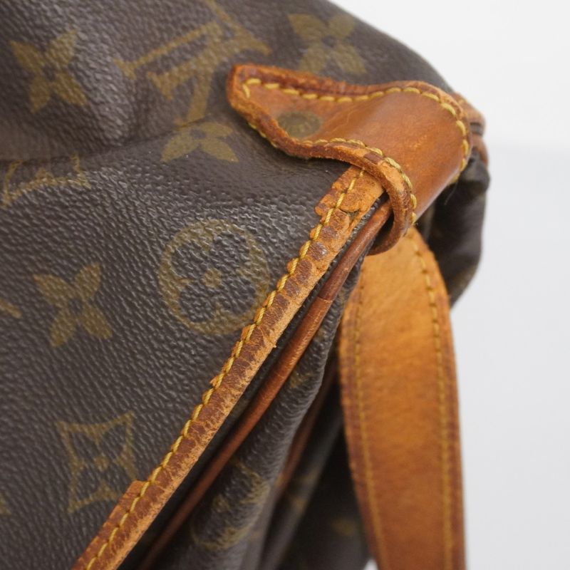 Louis Vuitton Shoulder Bag Monogram Saumur 35 M42254 Brown Ladies