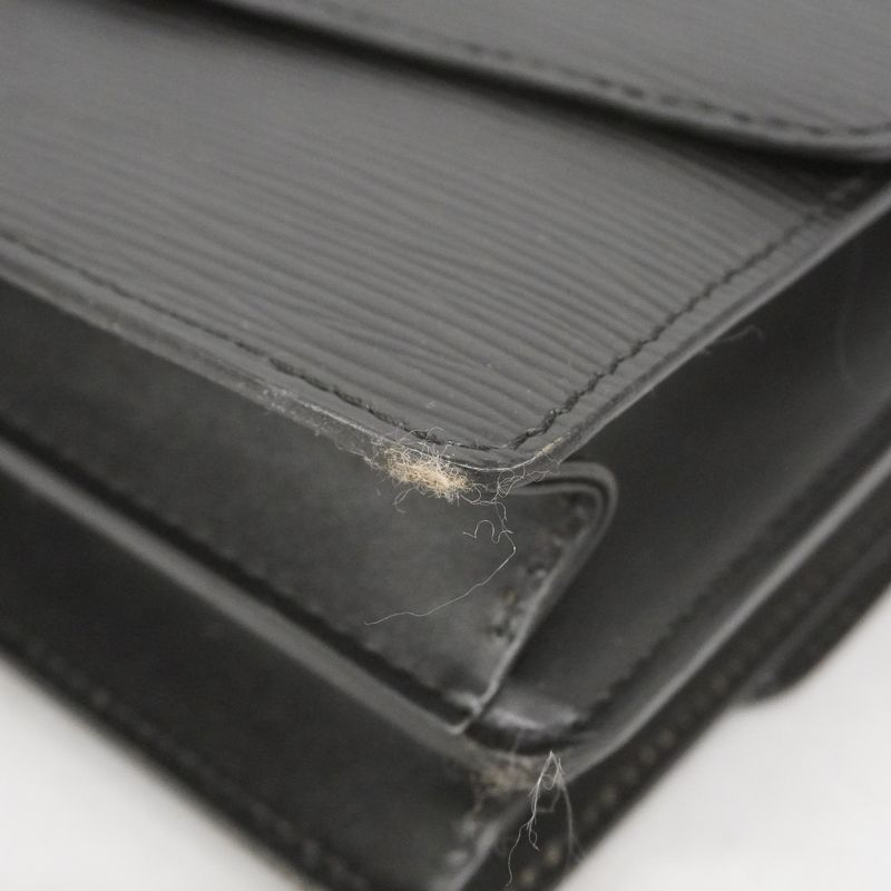 Louis Vuitton Epi Grenelle Shoulder Bag M52362 Noir Black Women