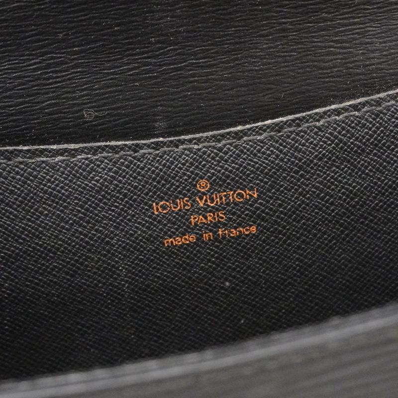 Louis Vuitton Epi Grenelle Shoulder Bag M52362 Noir Black Women