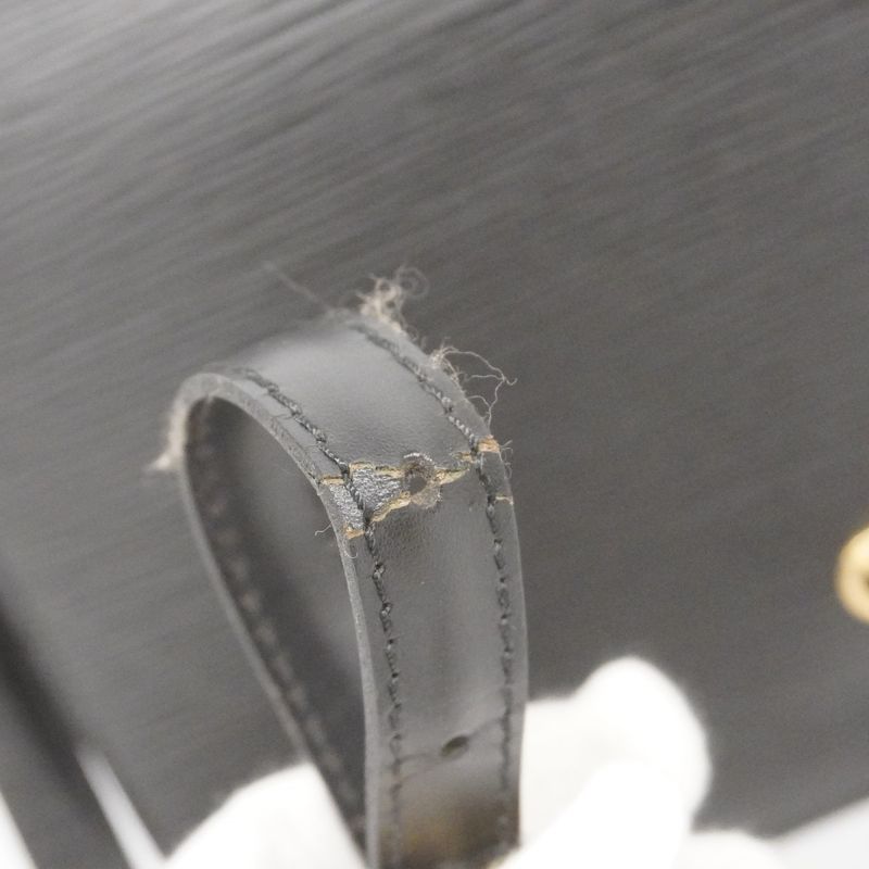 Louis Vuitton Epi Grenelle Shoulder Bag M52362 Noir Black Women