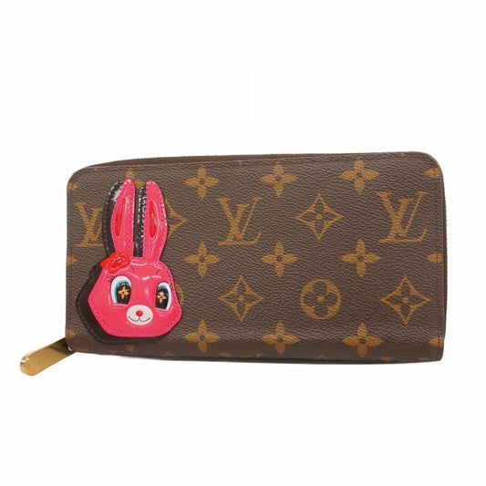 Louis Vuitton Long Wallet Monogram Animogram Zippy Wallet M83689 Brown Green