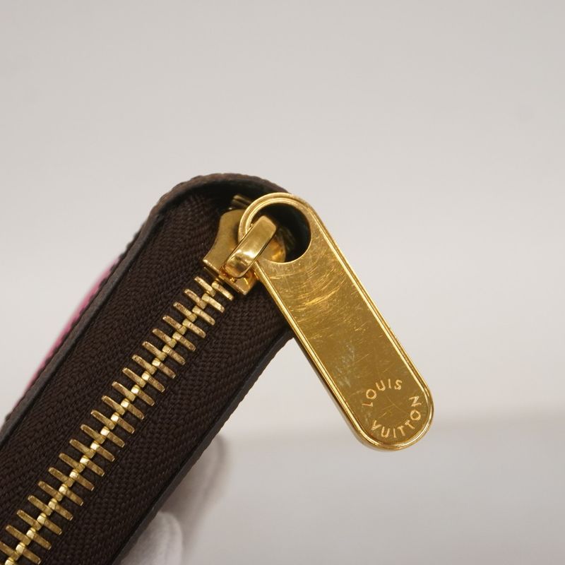 Louis Vuitton Long Wallet Monogram Animogram Zippy Wallet M83689 Brown Green