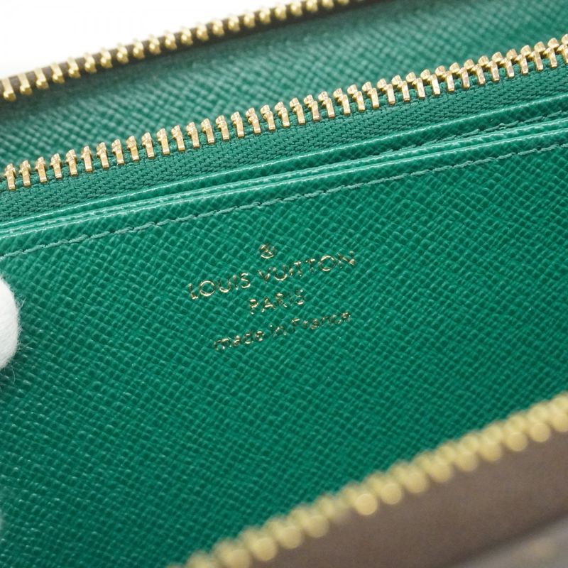 Louis Vuitton Long Wallet Monogram Animogram Zippy Wallet M83689 Brown Green