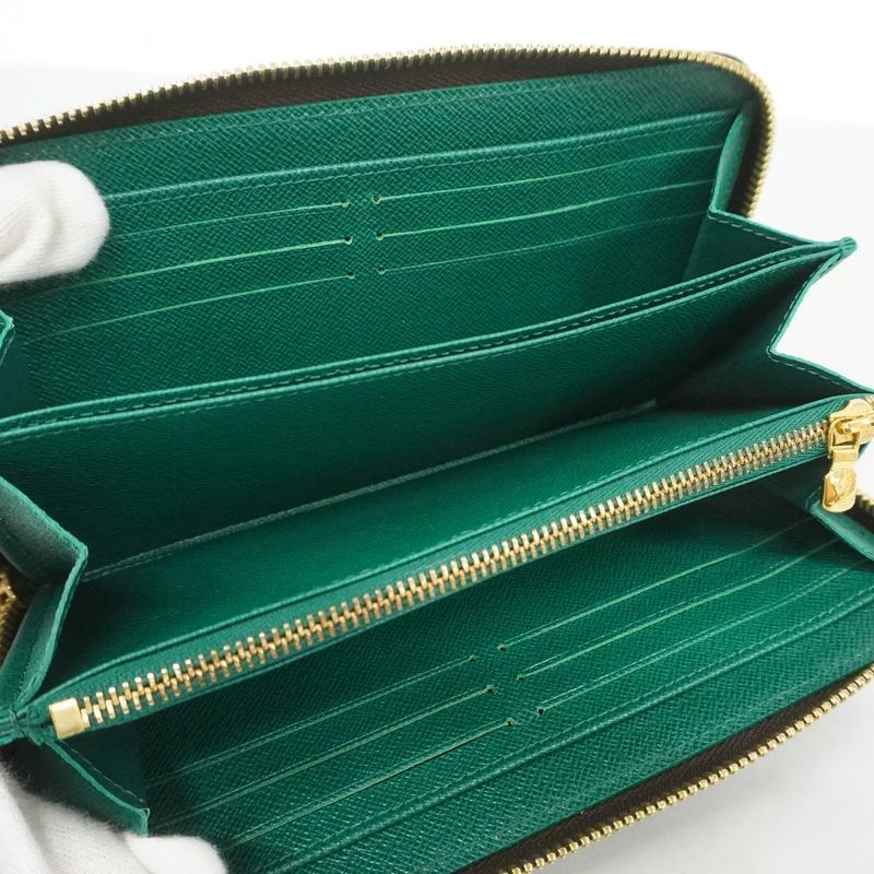 Louis Vuitton Long Wallet Monogram Animogram Zippy Wallet M83689 Brown Green