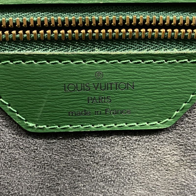 Louis Vuitton Shoulder Bag Epi Saint Jacques Shopping M52264 Borneo Green