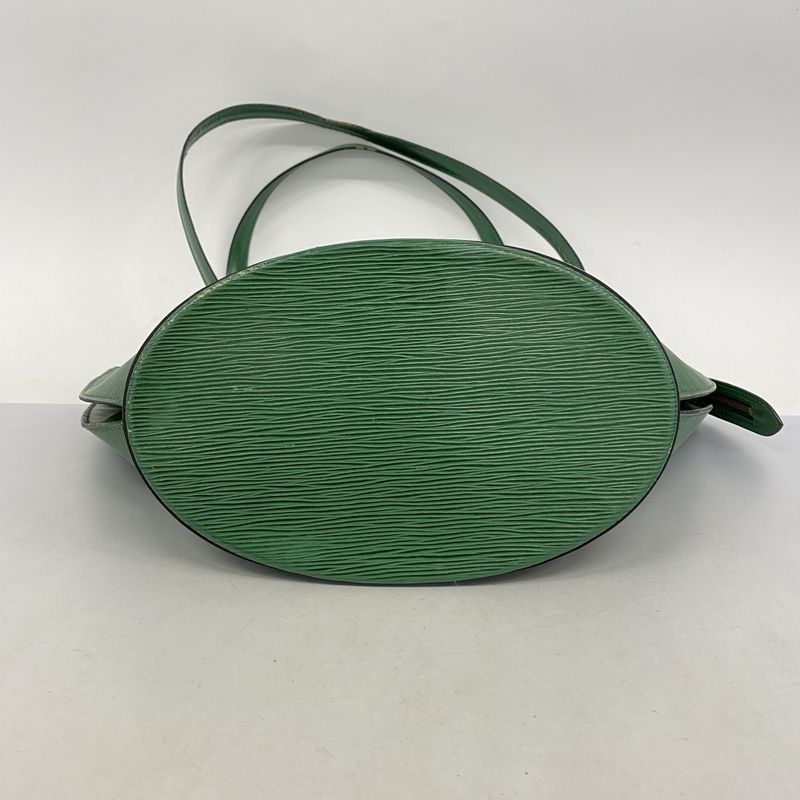 Louis Vuitton Shoulder Bag Epi Saint Jacques Shopping M52264 Borneo Green