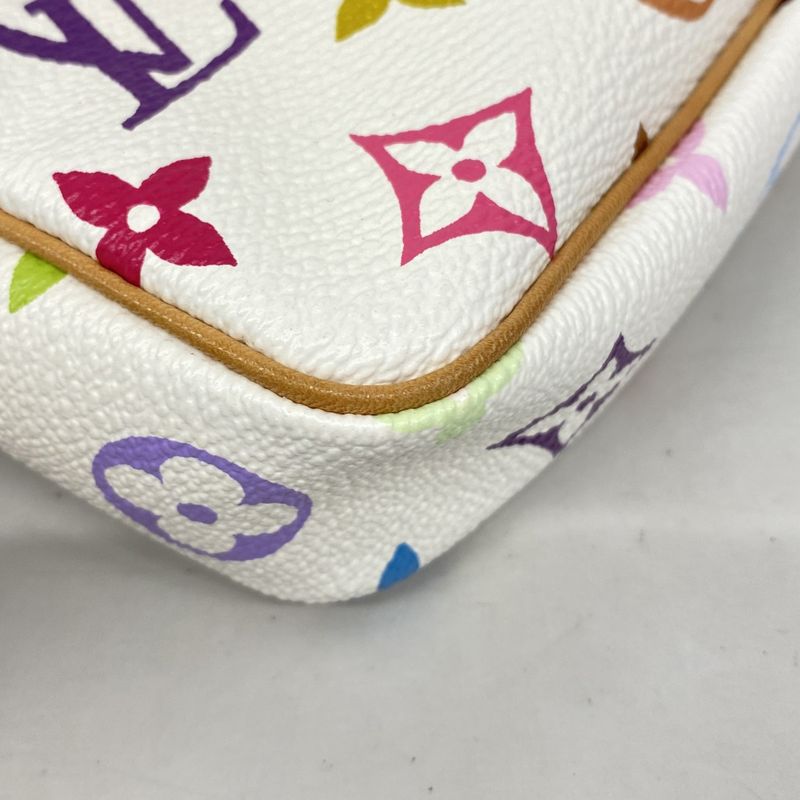 Louis Vuitton Pouch Monogram Multicolor Pochette Accessoire M92649 Bronze Ladies