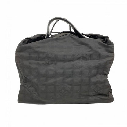 Chanel Handbag New Travel Nylon Black Cles Deuce
