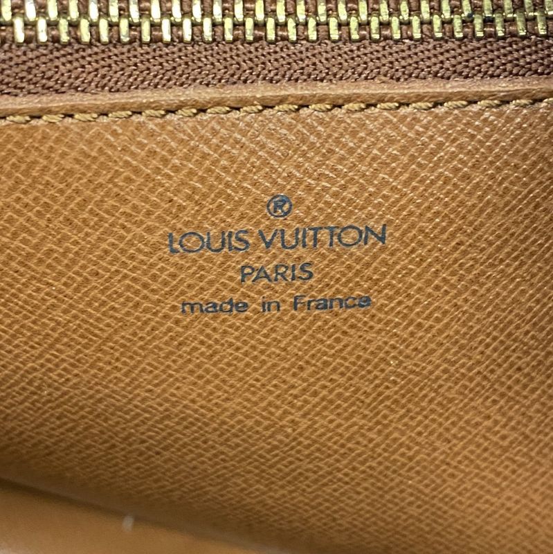 Louis Vuitton Shoulder Bag Monogram Genefeuille MM M51226 Brown Ladies