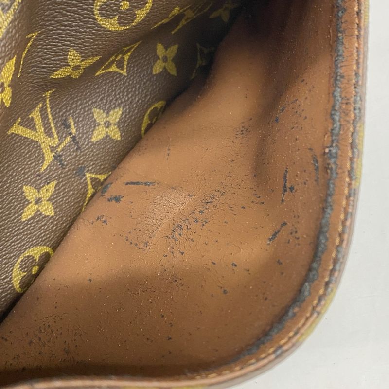 Louis Vuitton Shoulder Bag Monogram Genefeuille MM M51226 Brown Ladies