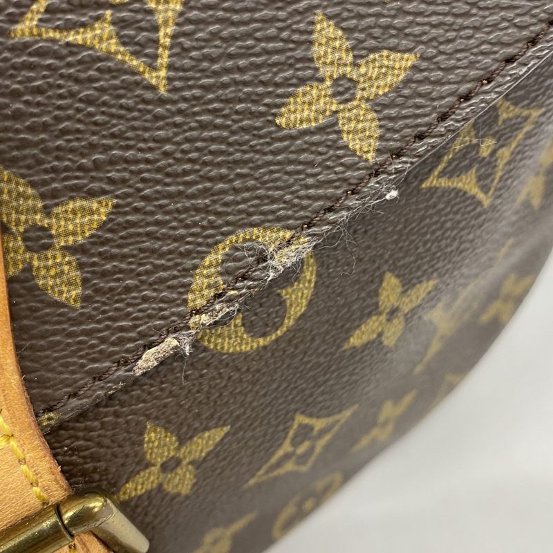 Louis Vuitton Shoulder Bag Monogram Genefeuille MM M51226 Brown Ladies