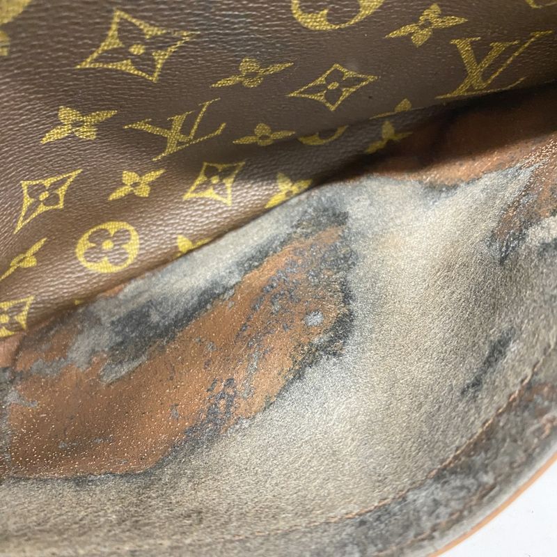 Louis Vuitton Shoulder Bag Monogram Genefeuille MM M51226 Brown Ladies