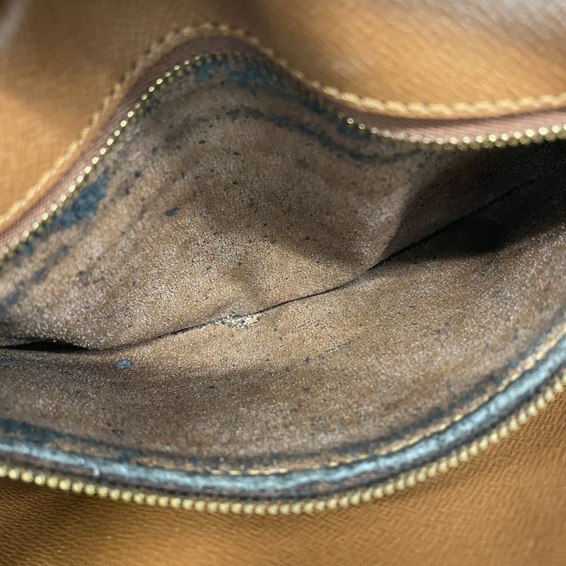 Louis Vuitton Shoulder Bag Monogram Genefeuille MM M51226 Brown Ladies