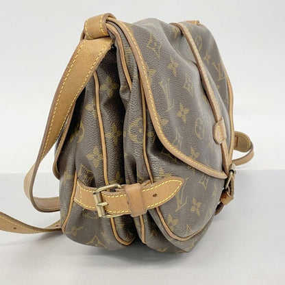 Louis Vuitton Shoulder Bag Monogram Saumur 30 M42256 Brown Ladies