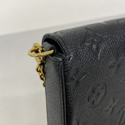 Louis Vuitton Shoulder Wallet Monogram/empreinte Pochette Felicie M82477 Noir