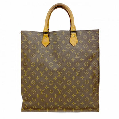 Louis Vuitton Tote Bag Monogram Sac Pla M51140 Brown Women