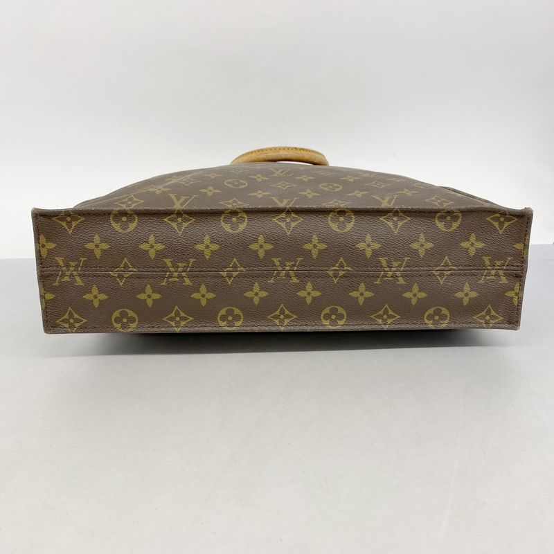 Louis Vuitton Tote Bag Monogram Sac Pla M51140 Brown Women