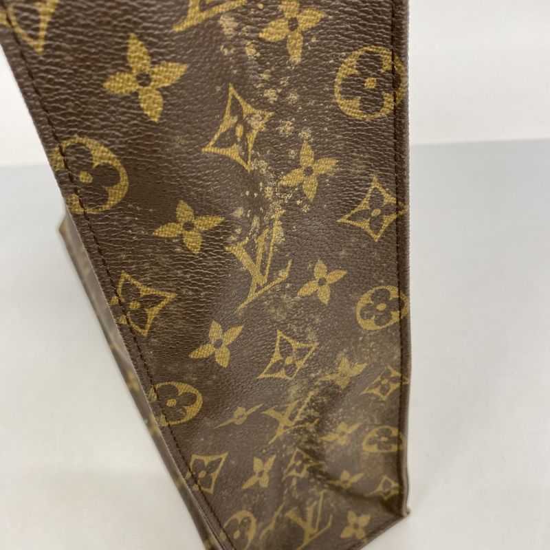 Louis Vuitton Tote Bag Monogram Sac Pla M51140 Brown Women