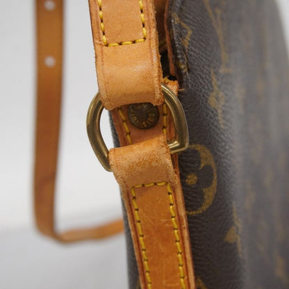 Louis Vuitton Shoulder Bag Monogram Drouot M51290 Brown Ladies