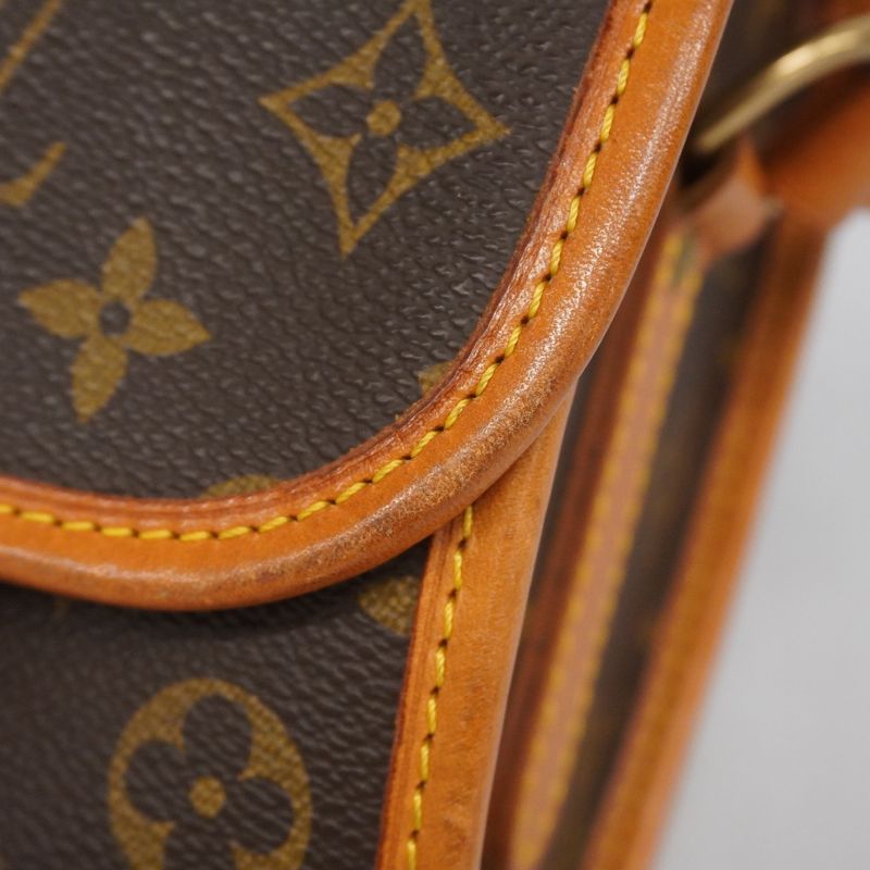 Louis Vuitton Shoulder Bag Monogram Manul M51369 Brown Ladies