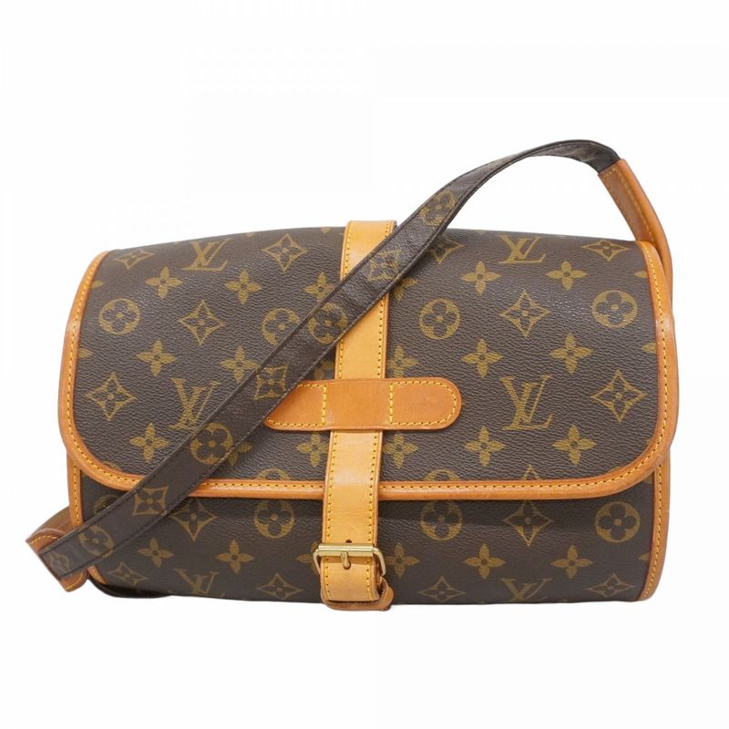 Louis Vuitton Shoulder Bag Monogram Manul M51369 Brown Ladies