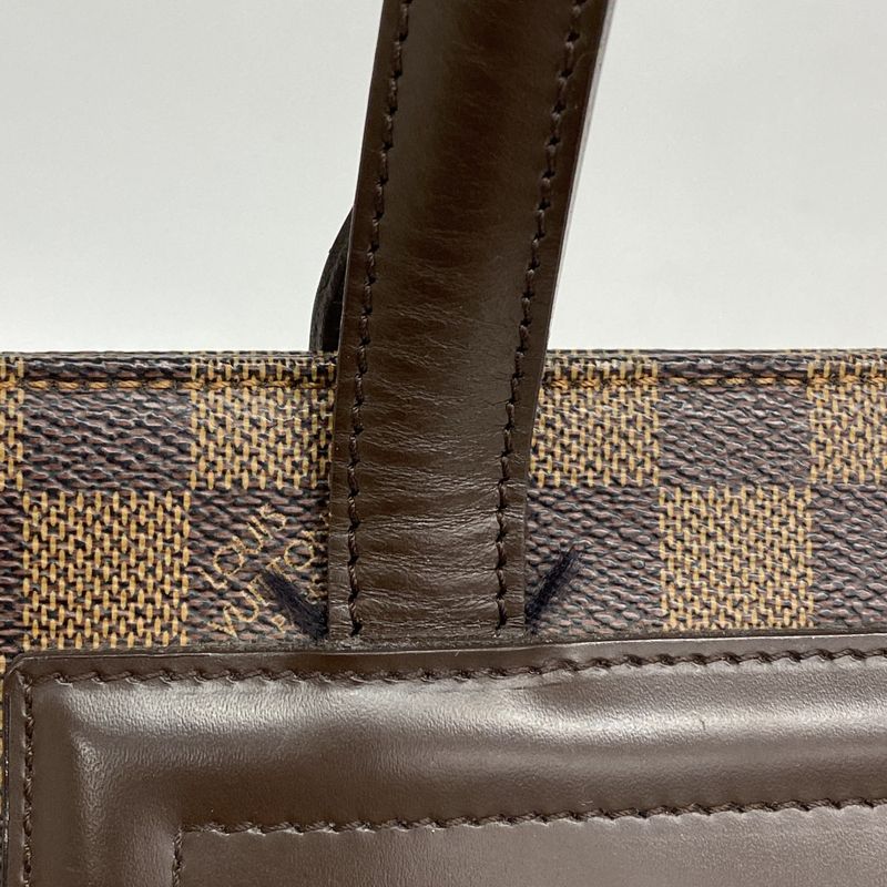 Louis Vuitton Damier Parioli PM N51123 Ebene Womens Tote Bag