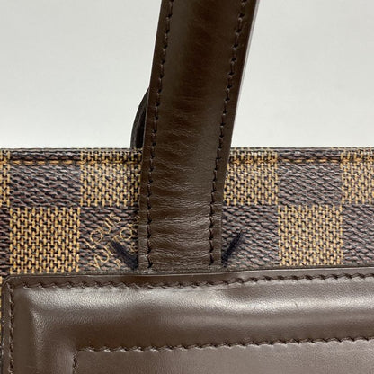 Louis Vuitton Damier Parioli PM N51123 Ebene Womens Tote Bag