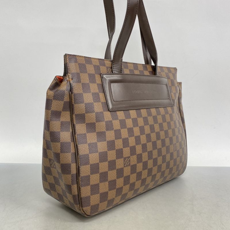 Louis Vuitton Damier Parioli PM N51123 Ebene Womens Tote Bag