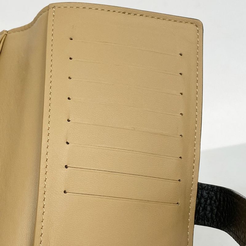 Louis Vuitton Long Wallet Taurillon LV Vertical Wallet M81330 Black Cles Deuce