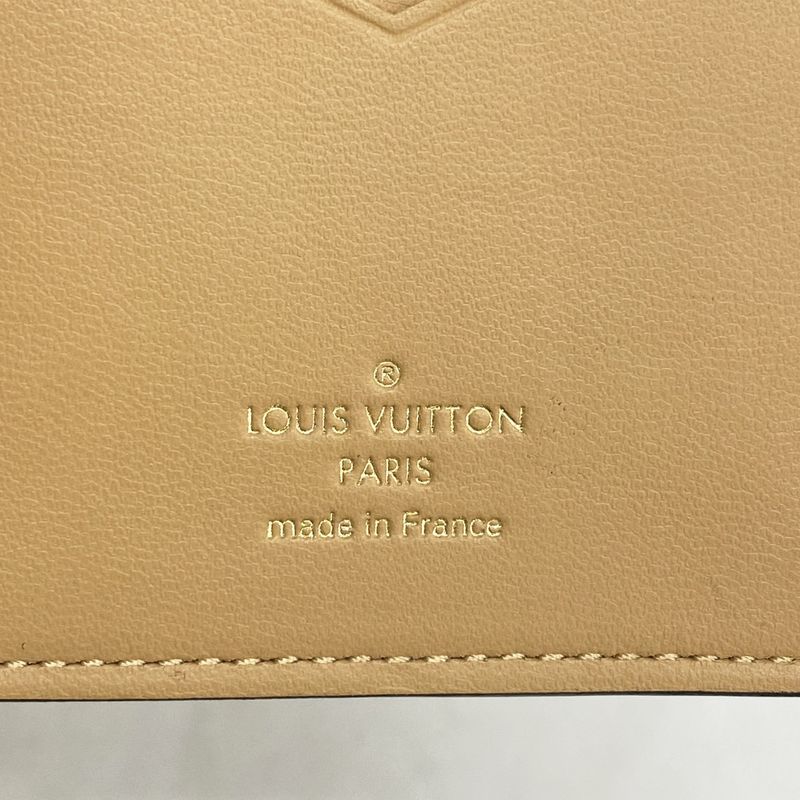 Louis Vuitton Long Wallet Taurillon LV Vertical Wallet M81330 Black Cles Deuce