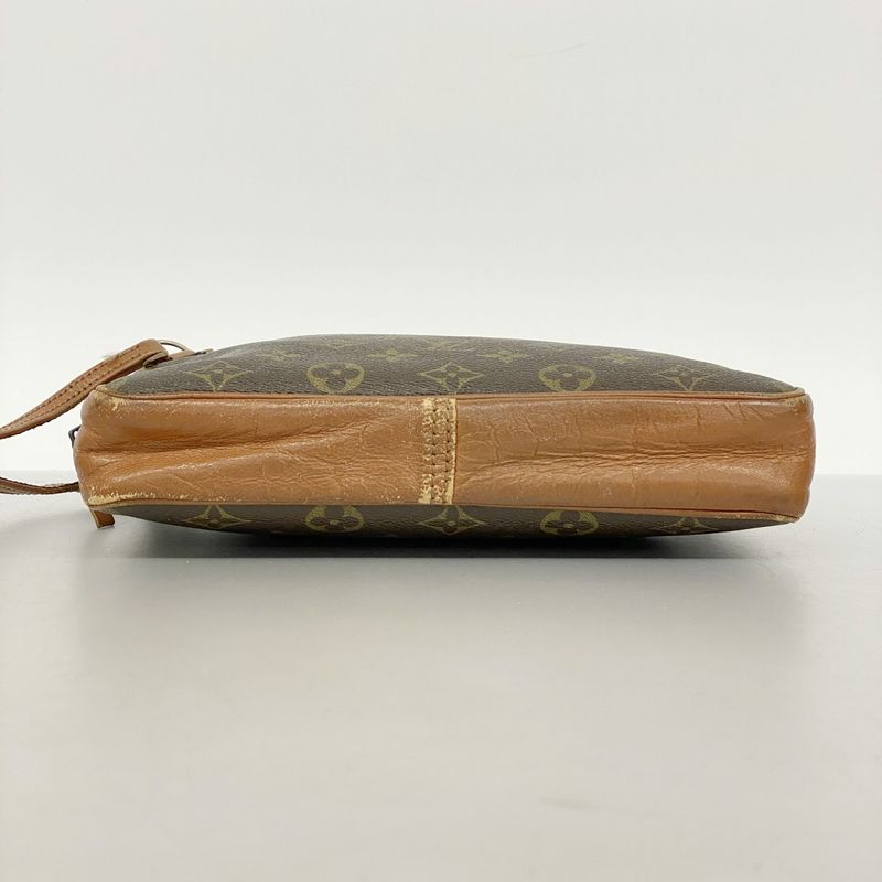 Louis Vuitton Clutch Bag Monogram Pochette Sport Brown Men's