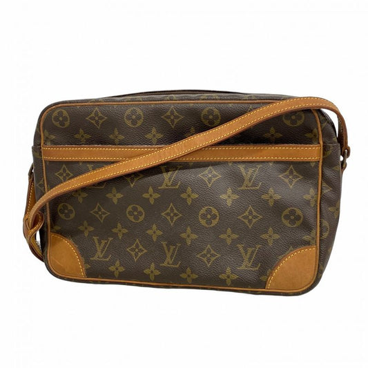 Louis Vuitton Shoulder Bag Monogram Trocadero 30 M51272 Brown Ladies