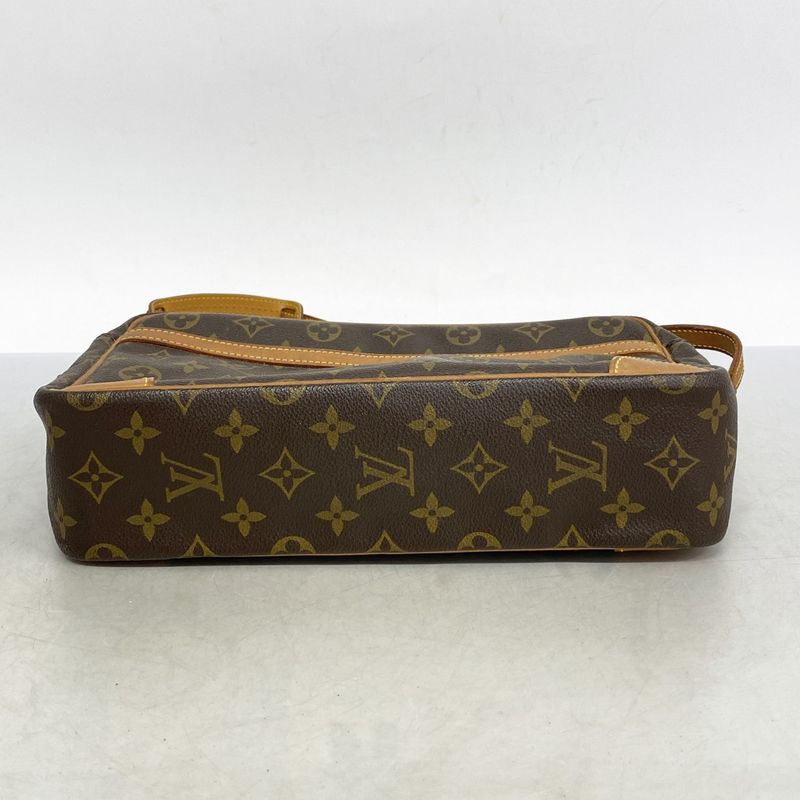 Louis Vuitton Shoulder Bag Monogram Trocadero 30 M51272 Brown Ladies