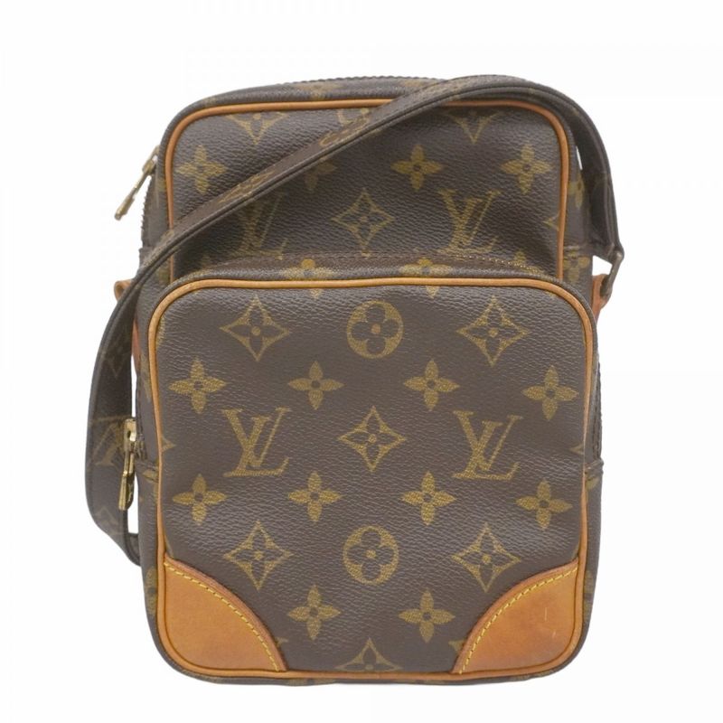 Louis Vuitton Shoulder Bag Monogram Amazon M45236 Brown Women's