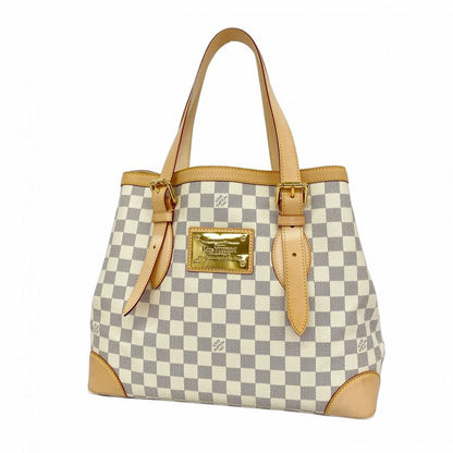 Louis Vuitton Tote Bag Damier Azure Hampstead MM N51206 White Women's