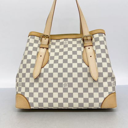Louis Vuitton Tote Bag Damier Azure Hampstead MM N51206 White Women's